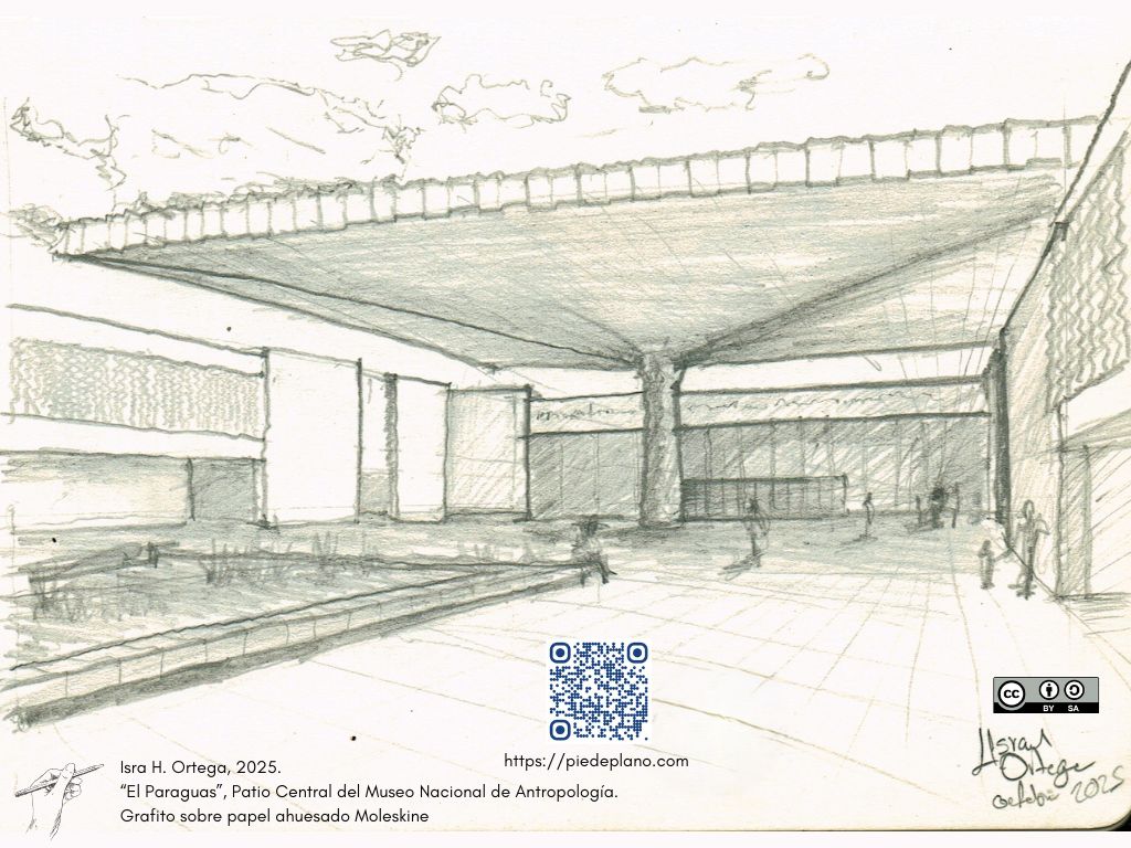 El Paraguas del Museo Nacional de Antropología – Pie de Plano